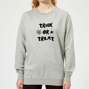 Trick or Treat Women's Sweatshirt - Grey