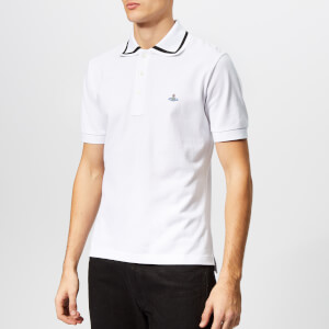 Vivienne Westwood Men's Pique Polo Shirt - White