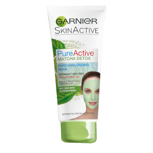 Garnier Pure Active Matcha Detox Pore Unclogging Face Mask 100 ml