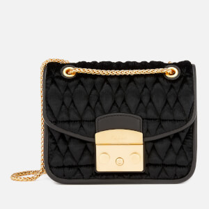 Furla Women's Metropolis Cometa Mini Cross Body Bag - Black