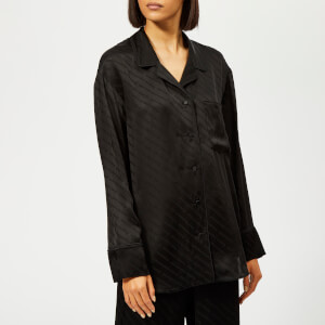 Alexander Wang Women's Long Sleeve Pyjama Shirt - Black