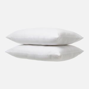 in homeware Microfibre Pillow Pair - White