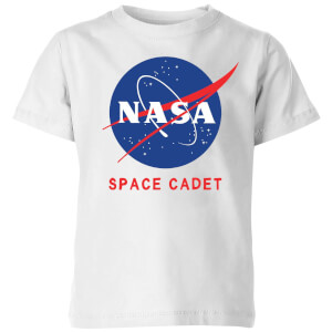 NASA Space Cadets Logo Kids' T-Shirt - White