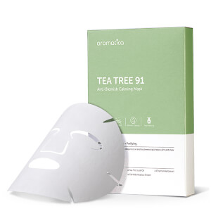 Masque Calmant Anti-imperfections Tea Tree 91 AROMATICA 15 g (lot de 5)