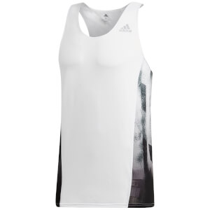adidas Men's Sub 2 Tank Top - White/Black
