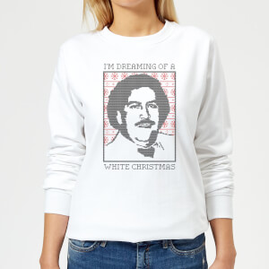 I'm Dreaming Of A White Christmas Women's Sweatshirt - White