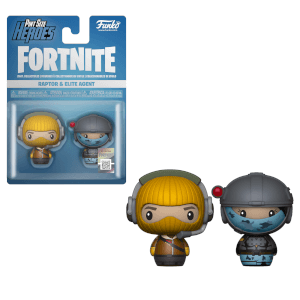 Funko Fortnite Pint Size Heroes Raptor and Elite Agent 2-Pack