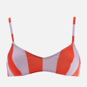Solid & Striped Women's The Rachel Top - Lavender Red Stripe