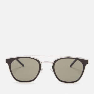 Saint Laurent Aviator Style Sunglasses - Silver