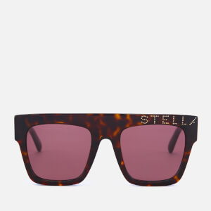 Stella McCartney Women's Visor Frame Sunglasses - Brown