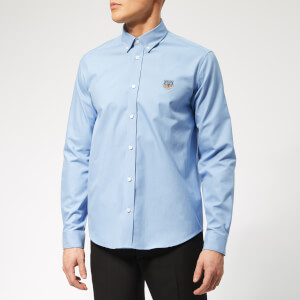KENZO Men's Tiger Logo Shirt - Sky Blue