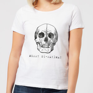 Merry X(-Ray) Mas Women's Christmas T-Shirt - White