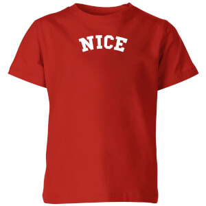 Nice Kids' Christmas T-Shirt - Red