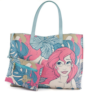 Loungefly Disney The Little Mermaid Ariel Leaves Tote Bag