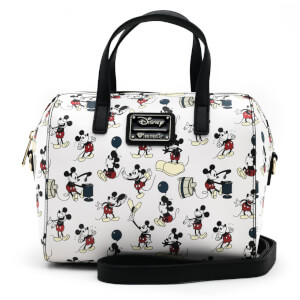 Loungefly Disney Mickey Mouse Mickey Poses Aop Bag