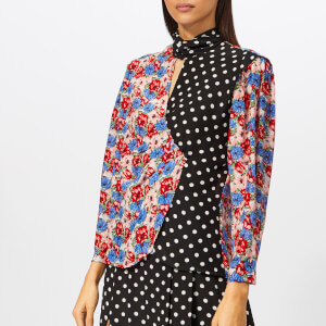 RIXO Women's Liz Micro Diana Floral Blouse - Multi