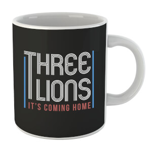 Three Lions Its Coming Home Mug