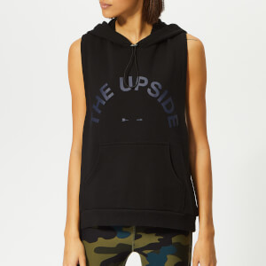 The Upside Women's Scout Sleeveless Hoodie - Black