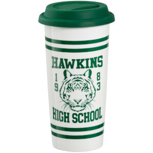 Stranger Things (Hawkins High School) Travel Mug - Green
