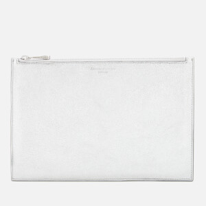 Aspinal of London Women's Essential Pouch Large - Silver Shooting Star