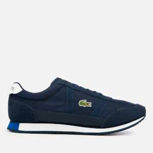 Lacoste Men's Partner 119 4 Runner Style Trainers - Navy/White