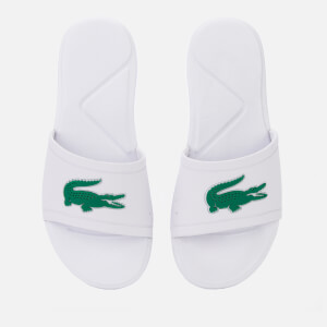 Lacoste Kids' L.30 Slide 119 2 Sandals - White/Green