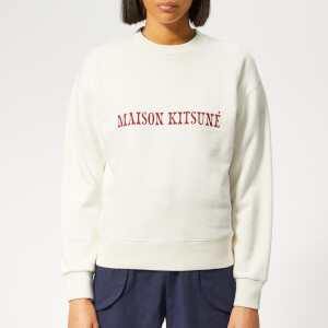 Maison Kitsuné Women's Sweatshirt - Ecru