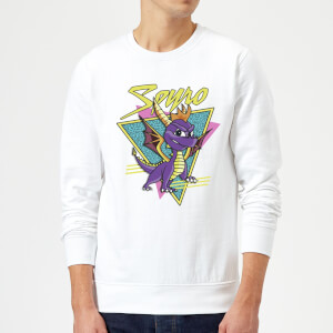 Spyro Retro Sweatshirt - White