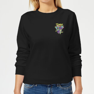Spyro Retro Pocket Women's Sweatshirt - Black