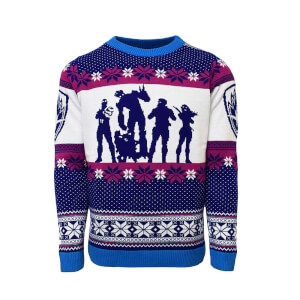 Guardians of the Galaxy Christmas Jumper - Blue