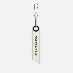 Maison Margiela Men's Not Powerless Key Ring - Black/White