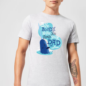 Elf Bye Buddy Men's Christmas T-Shirt - Grey