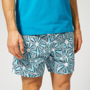Vilebrequin Men's Moorea Urchin Print Swim Shorts - Navy
