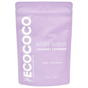 ECOCOCO Lavender Body Scrub 220g