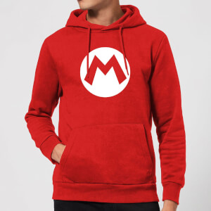 Nintendo Super Mario Logo Hoodie - Red