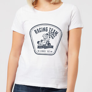 Nintendo Mario Kart Racing Team Women's T-Shirt - White