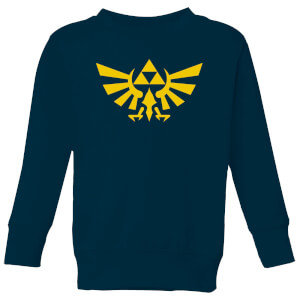 Nintendo Legend Of Zelda Hyrule Kid's Sweatshirt - Navy