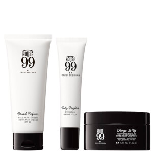 House 99 Broad Defense Moisturiser, Styling Clay and Eye Balm Bundle (Worth £54.00)