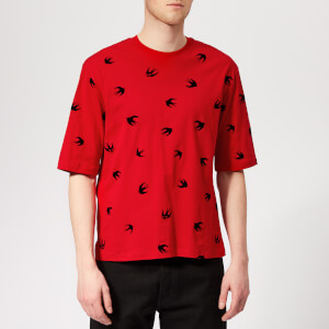 McQ Alexander McQueen Men's Mini Swallow T-Shirt - Cadillac Red