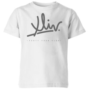 How Ridiculous XLIV Script Kids' T-Shirt - White