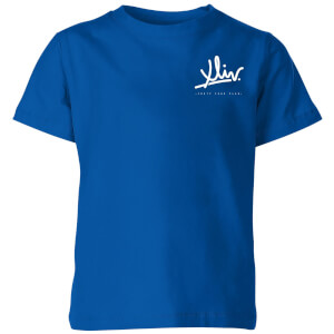 How Ridiculous XLIV Script Pocket Kids' T-Shirt - Royal Blue