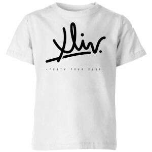 How Ridiculous XLIV Script Kids' T-Shirt - White