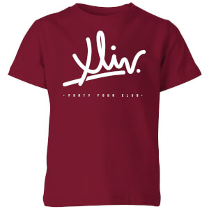 How Ridiculous XLIV Script Kids' T-Shirt - Burgundy