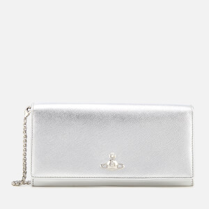 Vivienne Westwood Women's Pimlico Long Wallet with Chain - Silver