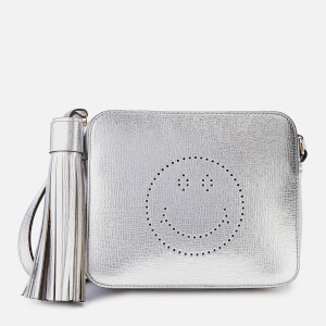 Anya Hindmarch Women's Smiley Cross Body Bag - Metallic