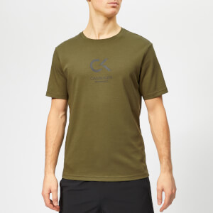 Calvin Klein Performance Men's Short Sleeve T-Shirt - Olive Night