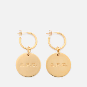 A.P.C. Women's Anna Earrings - Gold