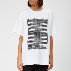 MM6 Maison Margiela Women's Printed T-Shirt - White