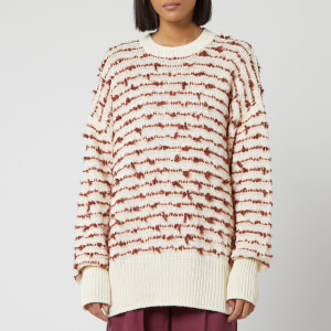 Golden Goose Deluxe Brand Women's Erica Jumper - Natural/Bordeaux Stripes