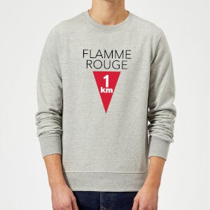Summit Finish Flamme Rouge Sweatshirt - Grey